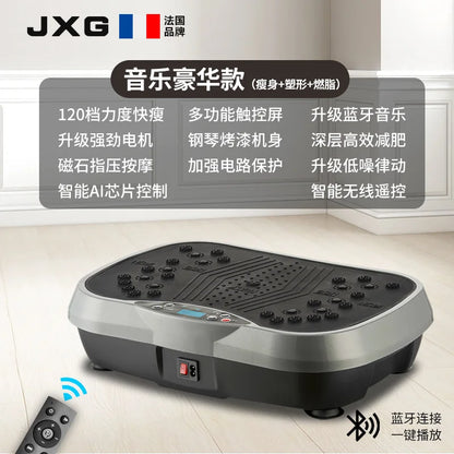 Vibration Fitness Massager Fat Shake Rhythmic Motive Fitness Equipment Home Fitness Exercise Bluetooth Music