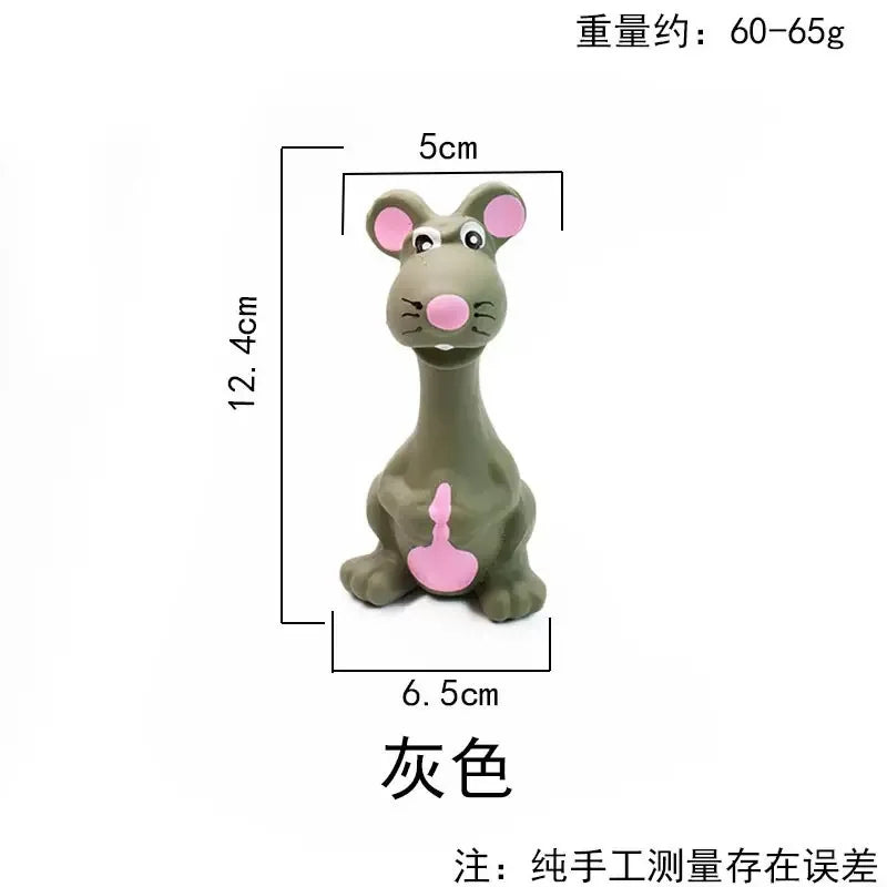 Pet latex sound toy, durable and chew-resistant, for interactive training,relieving boredom and venting for puppies,pet supplies