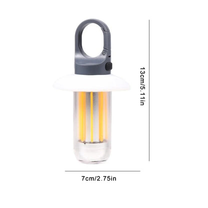 LED Camping Lantern Rechargeable Portable Flashlight Work Light 5  Modes Lighting Hanging Tent Lamp 8 Light Filaments Outdoor