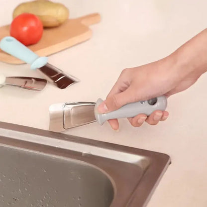 Kitchen Clean Gadget Portable Useful Fridge Accessories 1PC Defrosting Shovel Stainless Steel Freezer Ice Scraper Deicing Tool