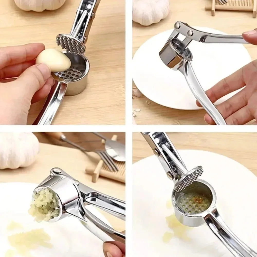 Kitchen Helper Gadgets Useful Professional Garlic Kosh High Quality Smooth Crushing Easy Clean Handle Vegetable Fruit Crusher