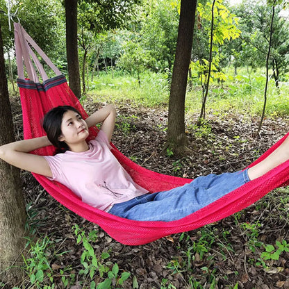 1pcs，Portable outdoor sports hammock, camping and hiking hammock, used for outdoor sports, terraces, gardens, courtyards, etc
