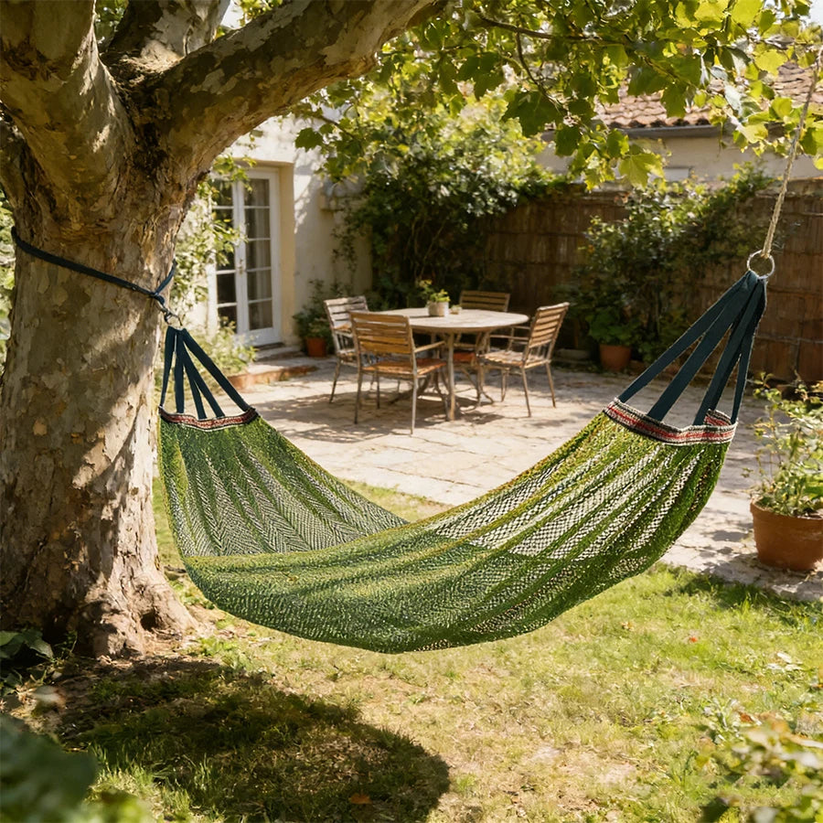 1pcs，Portable outdoor sports hammock, camping and hiking hammock, used for outdoor sports, terraces, gardens, courtyards, etc