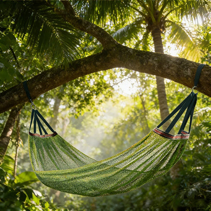 1pcs，Portable outdoor sports hammock, camping and hiking hammock, used for outdoor sports, terraces, gardens, courtyards, etc