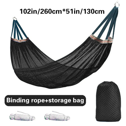 1pcs，Portable outdoor sports hammock, camping and hiking hammock, used for outdoor sports, terraces, gardens, courtyards, etc